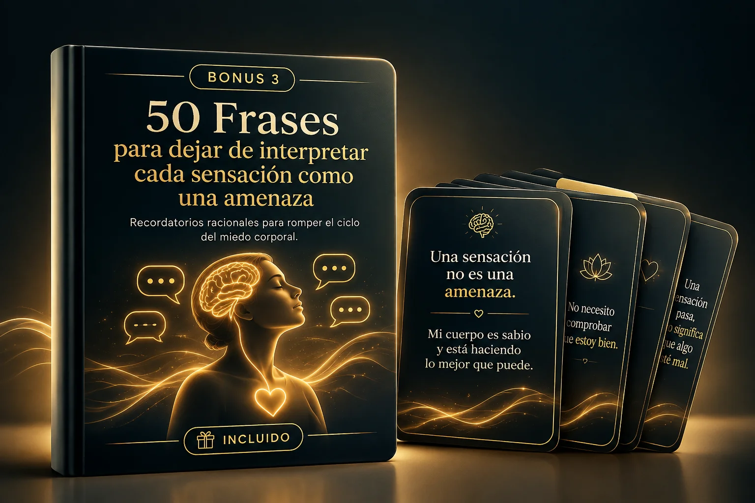 Bonus 3: 50 frases para dejar de interpretar cada sensación como una amenaza